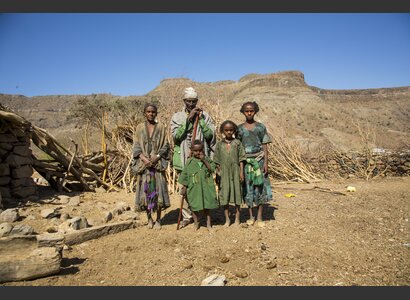 Äthiopische Hirtenfamilie  | © Helvetas / Fatoumata Diabate